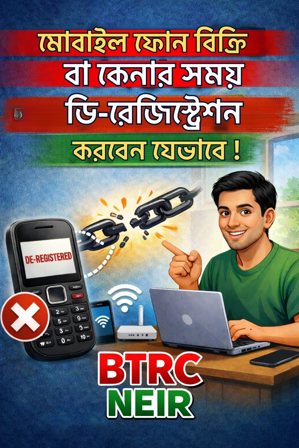 মোবাইল-বিক্রি-বা-হস্তান্তরের-আগে-ডি-রেজিস্ট্রেশন-না-করলে-বিপদ-BTRC-NEIR-2026